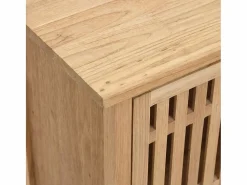 Garden Furniture Prolenta Premium - Armario de lavabo madera maciza de nogal 66x29x61,5 cm