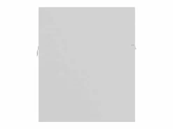 New Prolenta Premium - Armario para lavabo madera contrachapada blanco 90x38,5x46 cm Estantería Sobre Inodoro