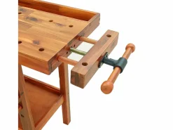 Garden Furniture Prolenta Premium - Banco de trabajo cajones y tornillos banco madera 192x62x83 cm