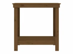 Garden Furniture Prolenta Premium - Banco de trabajo madera maciza de pino marrón miel 80x50x80 cm Marru00f3n