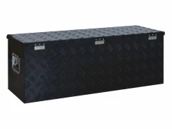 Clearance Prolenta Premium - Caja de aluminio 1085x370x400 mm negra Garaje
