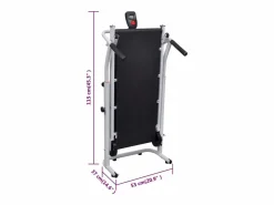 Hot Prolenta Premium - Mini cinta andadora plegable negra 93x36 cm Cinta De Correr