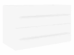 Discount Prolenta Premium - Mueble con lavabo madera de ingeniería blanco Estantería Sobre Inodoro