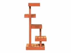Prolenta Premium - Árbol para gatos madera maciza pino marrón cera 45,5x49x103 cm Juego De Animales