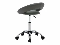 Garden Furniture Prolenta Premium - Silla de trabajo con ruedas cuero sintético