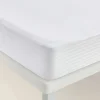 Clearance Protector colchón algodón 135x196 cm antiencogimiento para 32 cm blanco Protector De Colchón