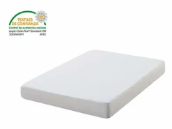 Protector Colchón Altea, Impermeable y Transpirable, 100% Algodón, 105 cm