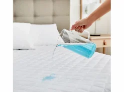 Hot Protector colchón 180x196cm| HOME| Impermeable| Hasta 32cm Protector De Colchón