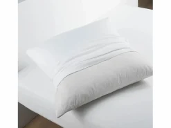 Clearance Douceur d'intérieur Protector de almohada Molleton "Molly" Blanco