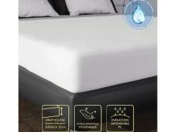 Soleil d'ocre Protector de colchón impermeable 140X200 cm ESPONJA, por