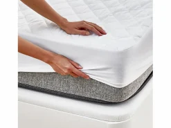 Hot PIKOLIN Protector de colchón 180x196cm| HOME| Aloe Vera| Hasta 32cm Blanco