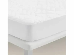 PIKOLIN Protector de colchón 105x196cm| HOME| 100% Algodón| Hasta 32cm