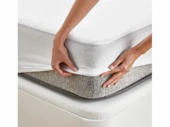 Hot Protector de colchón 90x196cm| HOME| Algodón Rizo| 32cm Protector De Colchón