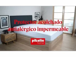 Hot PIKOLIN Protector de colchón 80x196cm| HOME| Impermeable| Hasta 32cm Blanco