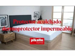 PIKOLIN Protector de colchón 200x196cm| HOME| Aloe Vera| Hasta 32cm