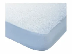 Clearance Protector impermeable de 150x190-200 cm transpirable microperforado PU en blanco Nube Protector De Colchón