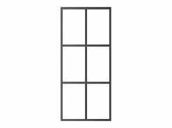 Sale Puerta corredera con herrajes ESG vidrio y aluminio 90x205 cm Puerta Corredera