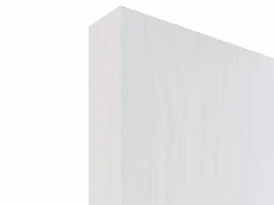 Vente-unique Puerta corredera invisible de madera y MDF - 93 x 210 cm - - SOMIRI Blanco