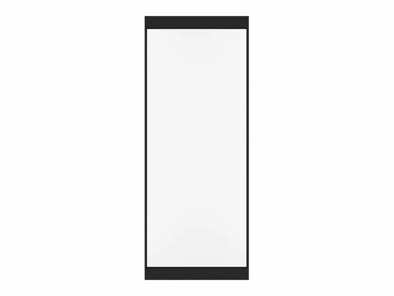 Hot Puerta corredera invisible de aluminio y cristal templado traslúcido - 103 x 210 cm - TORIPA Puerta Corredera