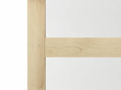Vente-unique Puerta corredera sistema de empotrado con 3 ventanas, L63 cm, Vidrio esmerilado, ACOSTA II