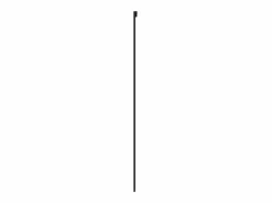 Online Puerta corredera vidrio templado y aluminio negra 76x205 cm ES289940 Puerta Corredera