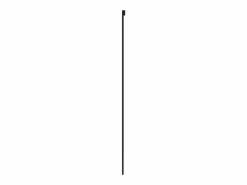 New Puerta corredera vidrio templado y aluminio negra 76x205 cm ES948943 Puerta Corredera