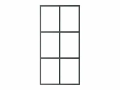 Puerta corredera y herrajes Cristal y Aluminio 102x205cm