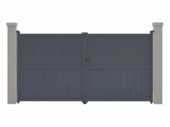 Habitat et jardin Puerta de aluminio "Maurice" 349,5 x 180,9 cm