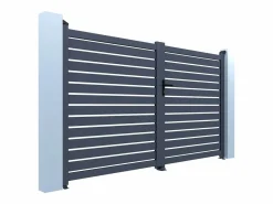 Habitat et jardin Puerta de aluminio semicalada 