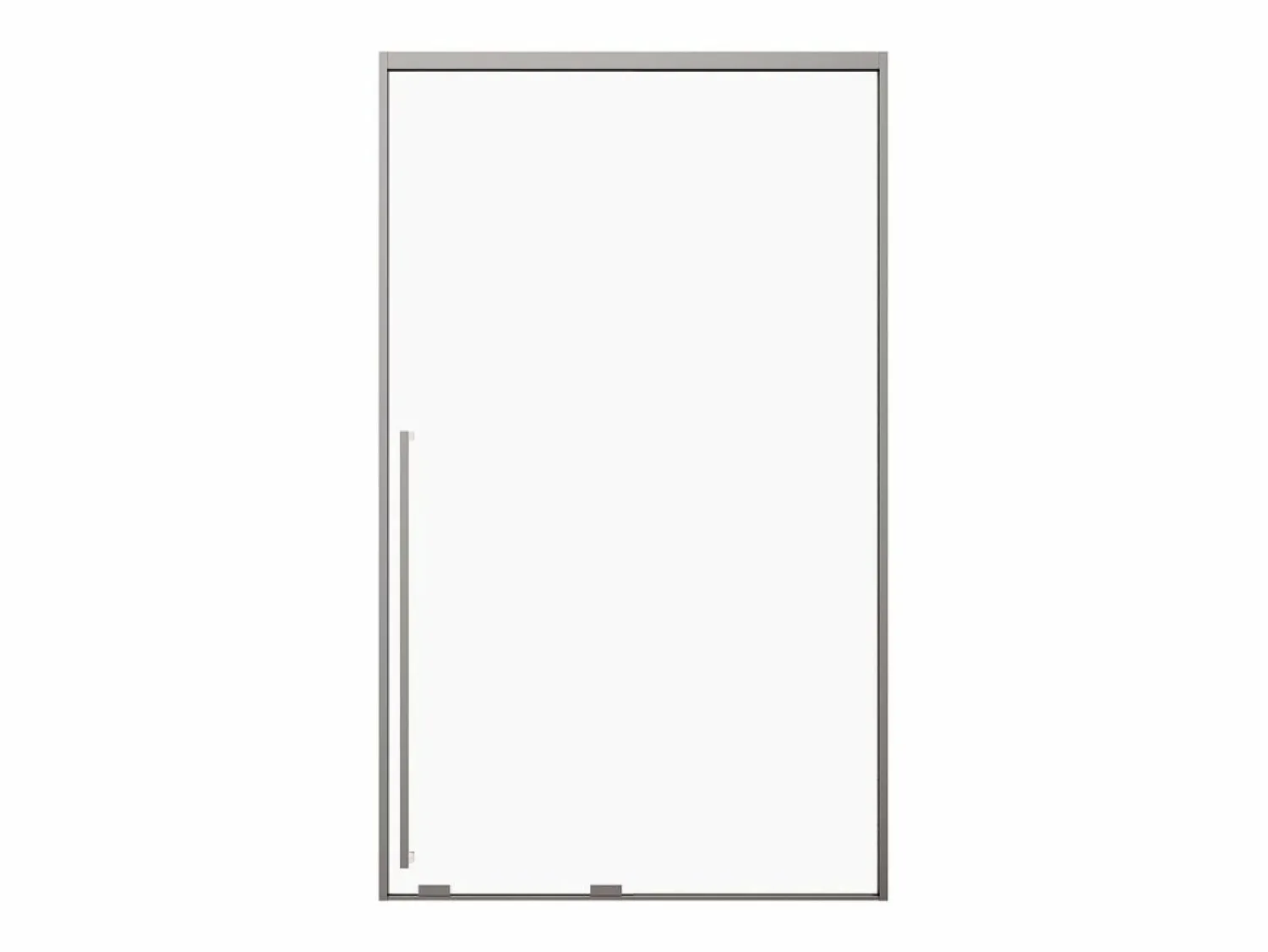 New Puerta de ducha corredera, 120 cm, color metalizado, COVINGTON Mampara De Ducha