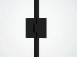 Discount Puerta de ducha pivotante con mampara fija mate, 80 x 100 x 190 cm, PRINCETON Mampara De Ducha