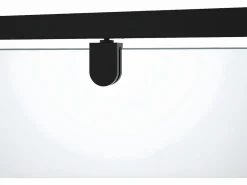 Shower & Design Puerta de ducha pivotante mate estilo industrial, cristal templado, 90 x 195 cm TAMRI