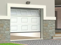 Vente-unique Puerta de garaje seccional motorizada CAOPAS