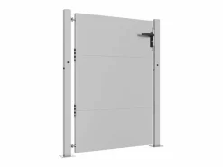 Hot Puerta de jardín de acero corten de 105 x 155 cm. Marru00f3n