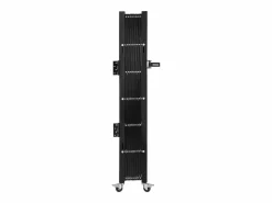 Best Puerta de Seguridad Plegable Individual SucceBuy de 190,5 Cm de Ancho x 122 Cm de Alto, Puerta de Tijera Puerta De Garaje