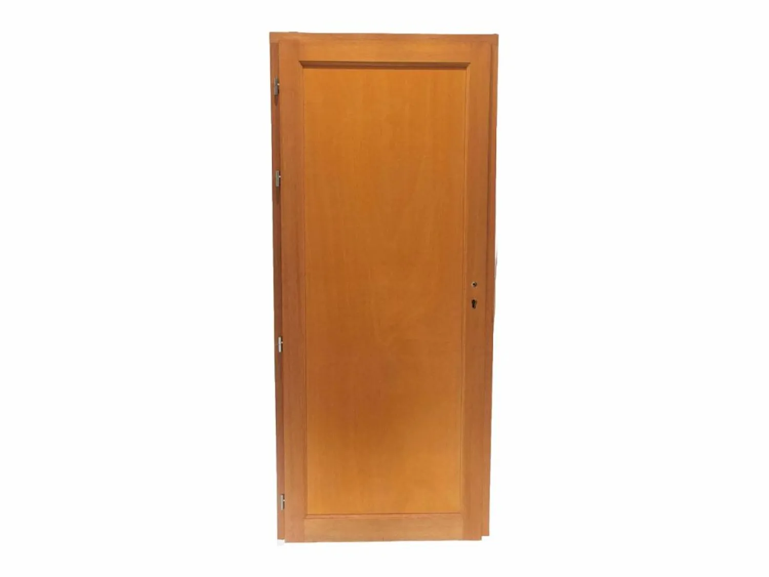Puerta de servicio Armagos de madera maciza, Al.200xl.80 p. derecha + Tabla Dimensiones Mango Y Cañón (ref 01245F924) sin manilla Puerta De Entrada