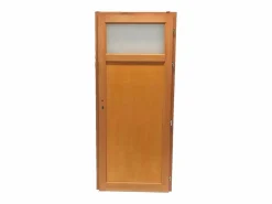 GD Menuiseries Puerta De Servicio Pagos De Madera, Al.200xl.90 p.izq + Tirador Y Cilindro (ref 01245F924) Tabla Dimensiones sin manilla