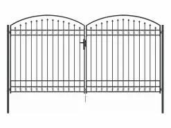 Puerta de valla Otros 400 x 200 cm Acero