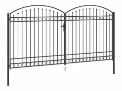 Puerta de valla Otros 400 x 200 cm Acero