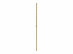 Clearance Puerta interior dorada vidrio templado aluminio 102,5x201,5 cm ES679212 Puerta Con Marco