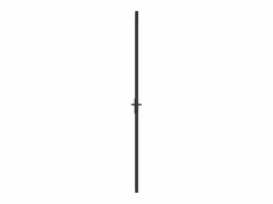 Discount Puerta interior vidrio EGS y aluminio 93x201,5 cm ES245341 Negro