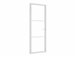Online Puerta interior vidrio EGS y aluminio 76x201,5 cm ES541446 Blanco