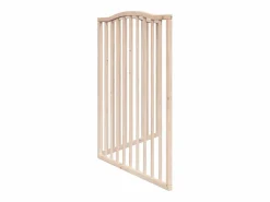 Online Puerta para perros plegable 2 paneles madera de álamo 160 cm Seguridad Para Mascotas