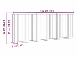 Hot Clicnbuy Puerta para perros plegable 3 paneles madera álamo blanca 150cm Blanco