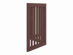 Best Puerta para perros plegable 3 paneles madera álamo marrón 150cm Seguridad Para Mascotas