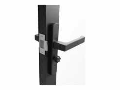 Outlet Puerta reversible de doble hoja - vidrio esmerilado - 2 x Al 204 x An 93 cm - LOXTON Puerta Con Marco