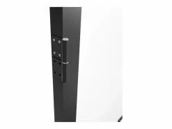 Vente-unique Puerta reversible de doble hoja - vidrio templado - 2 x Al 204 x An 93 cm - LOXTON