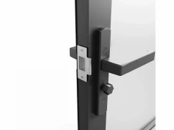 Best Puerta reversible de dos hojas - vidrio esmerilado - 2 x Alt. 204 x L73 cm - - MASERU Puerta Con Marco