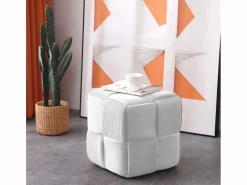 ADEC Puf Courdoruy diseño cuadrado 41x45x45 cm