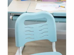 Clearance Homcom Pupitre infantil 80x52x109 cm Azul